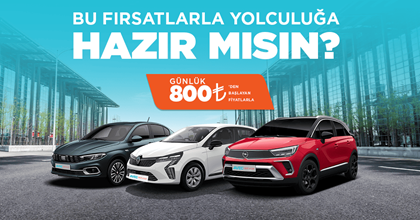 Avec&#39;te Fırsatlarla Yolculuğa Hazır mısın?