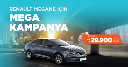 Renault Megane için Mega Kampanya